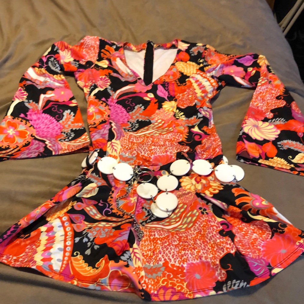 COPY - Funky 60’s go-go mini dress costume